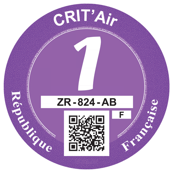 crit air 1 lilla